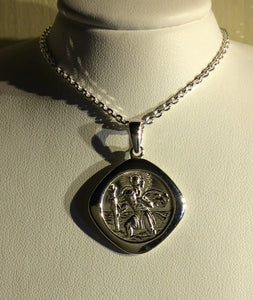 Sterling Silver St Christopher #57208