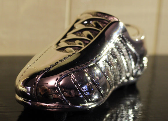 Silver Plated Stainless Steel Football boot
