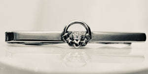 Sterling Silver Claddagh Tie Clip