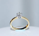 18 carat yellow gold Solitaire