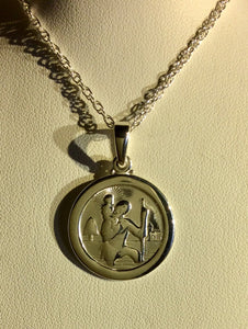 Sterling Silver St Christopher #53006