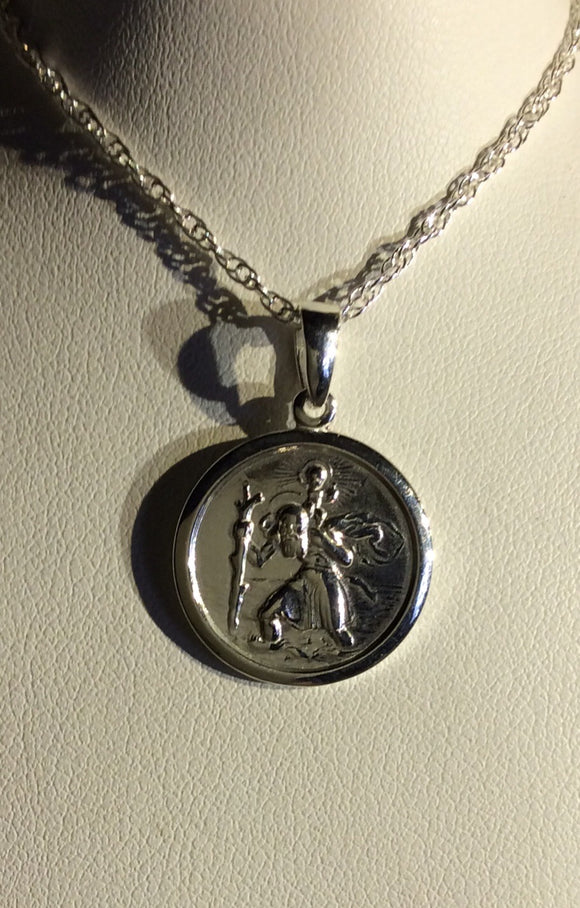 Sterling Silver St Christopher #53266