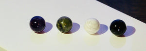 4 Polished Gemstones from The Sparkling Jewels Collection 14mm