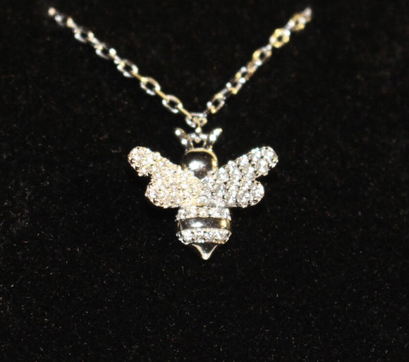 Sterling Silver Bee Pendent