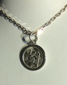 Sterling Silver St Christopher #53001