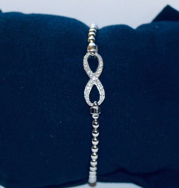 Sterling Silver infinity