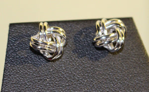Sterling Silver Weave Knots