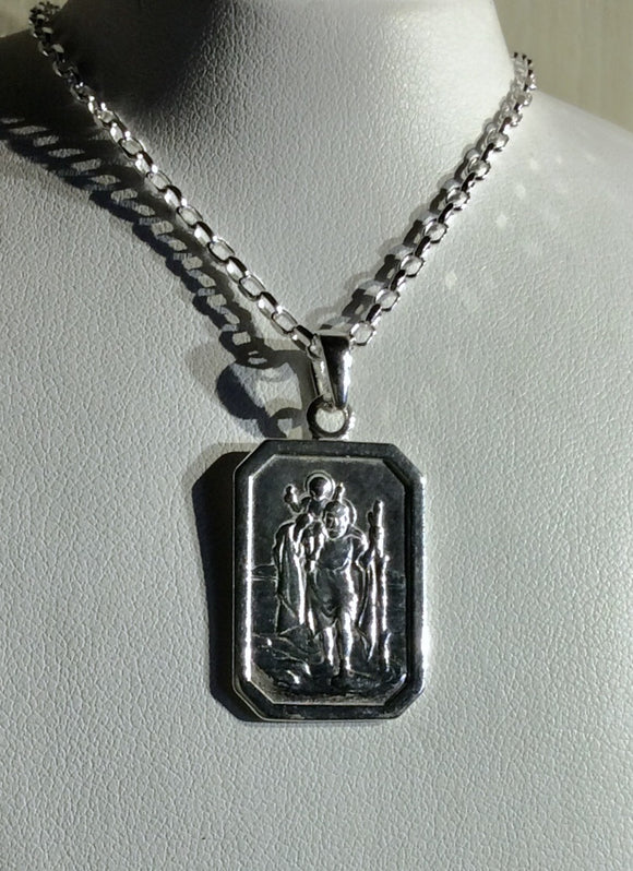 Sterling Silver St Christopher #53020